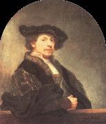 REMBRANDT Harmenszoon van Rijn, Self-Portrait at the Age of Thrity-Four
